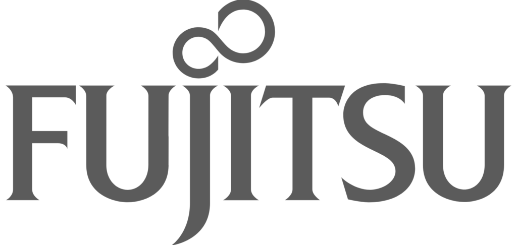 fujitsu greyscale logo